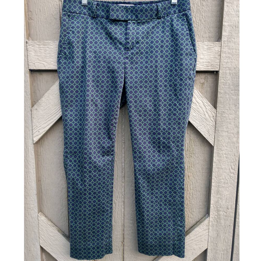 Banana Republic purple green pants